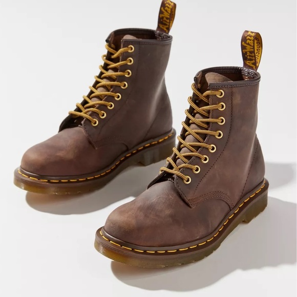 New size 6M 7L Dr. Martens 1460 Crazy Horse Leather Boot - Picture 4 of 9